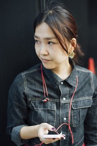 上野 裕加子さん - アーバンリサーチ(URBAN RESEARCH)、古着(ユーズド)(USED)｜原宿ストリートスナップ - 写真1