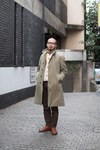 阿部 渉さん - アクアスキュータム(Aquascutum)、インバーアラン(INVERALLAN)｜原宿ストリートスナップ1