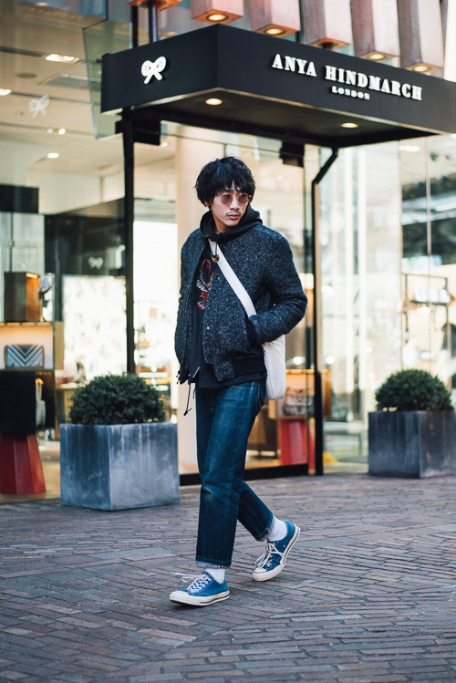 エノモト ショウタさん - 3.1 フィリップ リム(3.1 Phillip Lim)、ファセッタズム(FACETASM)｜青山・表参道ストリートスナップ - 写真3