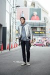 八坂 秀晃さん - ジョン ローレンス サリバン(JOHN LAWRENCE SULLIVAN)、オニツカタイガー(Onitsuka Tiger)｜原宿ストリートスナップ1