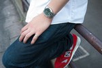 イソベさん - メゾン キツネ(Maison Kitsuné)、ロレックス(ROLEX)｜原宿ストリートスナップ2