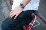 イソベさん - メゾン キツネ(Maison Kitsuné)、ロレックス(ROLEX)｜原宿ストリートスナップ2