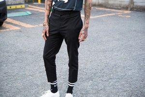 ザック グレアさん - ヴィンテージ(vintage)、トップマン(TOPMAN)｜原宿ストリートスナップ - 写真4