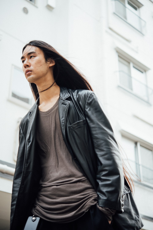 ナカノ コウさん - ワイズ(Y's)、リック・オウエンス(Rick Owens)｜青山・表参道ストリートスナップ - 写真1