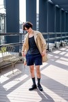 岩井 謙典さん - ファブリック バイ カズイ(PHABLIC×KAZUI)、ドクターマーチン(Dr. Martens)｜青山・表参道ストリートスナップ1