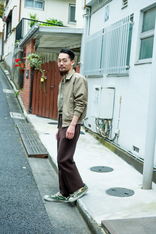 畠中 康行さん - 古着(ユーズド)(USED)、コンバース アディクト(CONVERSE ADDICT)｜原宿ストリートスナップ - 写真1