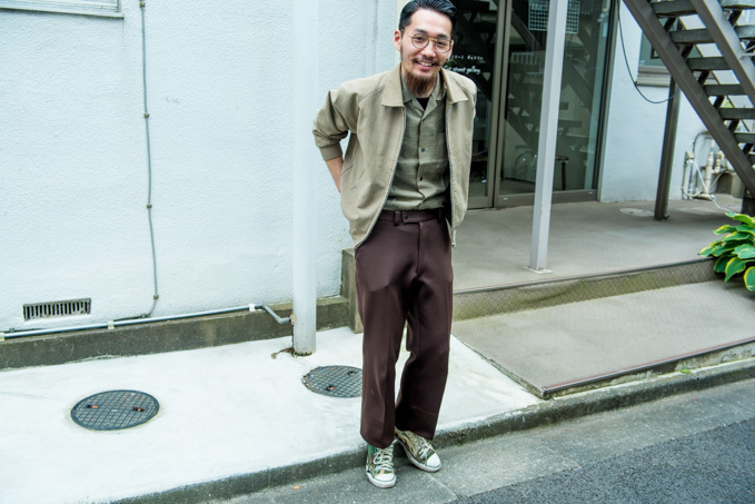 畠中 康行さん - 古着(ユーズド)(USED)、コンバース アディクト(CONVERSE ADDICT)｜原宿ストリートスナップ - 写真3