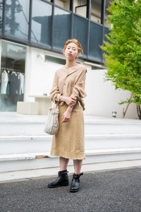 ヒナコさん - 古着(ユーズド)(USED)、コム デ ギャルソン・コム デ ギャルソン(COMME des GARÇONS COMME des GARÇONS)｜原宿ストリートスナップ - 写真1