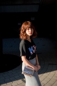 村山 莉緒さん - ヴィンテージ(vintage)、スライ(SLY)｜原宿ストリートスナップ - 写真1