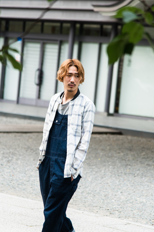 エノモト ショウタさん - メゾン キツネ(Maison Kitsuné)、アー・ペー・セー(A.P.C.)｜青山・表参道ストリートスナップ - 写真2