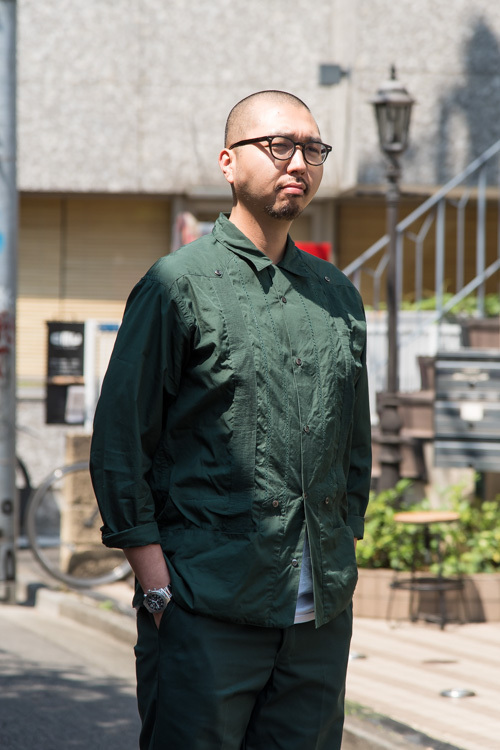 UNUSED × DICKIES Five pockets pants - ISLE