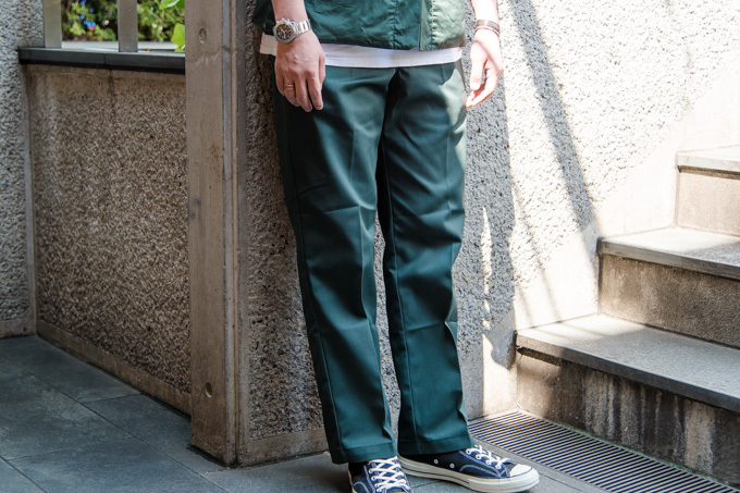 UNUSED DICKIES ダブルニー チノパンツ 2 ブラック アンユーズド