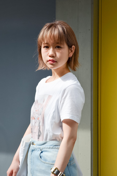 樋口 ひなのさん - ジーヴィージーヴィー(G.V.G.V.)、コンバース(CONVERSE)｜原宿ストリートスナップ - 写真2