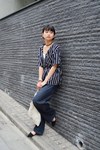 小林 加奈さん - 古着(ユーズド)(USED)、プチバトー(PETIT BATEAU)｜原宿ストリートスナップ2