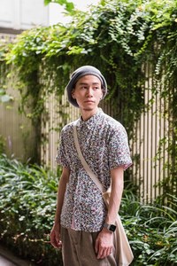 鶴田 耕三さん - ドクターマーチン(Dr. Martens)、古着(ユーズド)(USED)｜原宿ストリートスナップ - 写真1