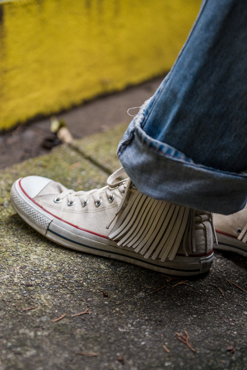 秋元 夏生さん - 古着(ユーズド)(USED)、コンバース トウキョウ(CONVERSE TOKYO)｜原宿ストリートスナップ - 写真5