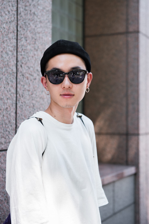 岩井 俊輔さん - イッセイ ミヤケ メン(ISSEY MIYAKE MEN)、アクネ ストゥディオズ(Acne Studios)｜原宿ストリートスナップ - 写真8