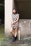 シミズ ヒカルさん - ステューシーウィメン(STÜSSY WOMEN)、ドクターマーチン(Dr. Martens)｜渋谷ストリートスナップ1