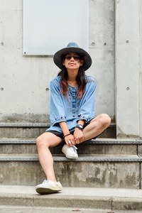 稲川 透さん - 古着(ユーズド)(USED)、ヴァンズ(Vans)｜原宿ストリートスナップ - 写真1