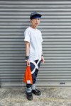 宿谷 愛里さん - ファセッタズム(FACETASM)、ガンリュウ(GANRYU)｜原宿ストリートスナップ1
