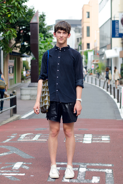 ジェイコブさん - アメリカンアパレル(American Apparel)、コム デ ギャルソン(COMME des GARÇONS)｜原宿ストリートスナップ9