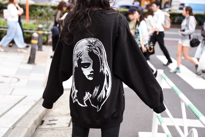 野島 麻衣さん - ドクターマーチン(Dr. Martens)、エー ディー エス アール(A.D.S.R.)|原宿ストリートスナップ2