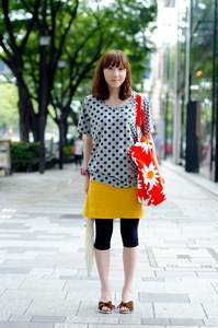 ササキ レイコさん - フラボア(FRAPBOIS)、アクアガール(aquagirl)｜原宿ストリートスナップ - 写真1