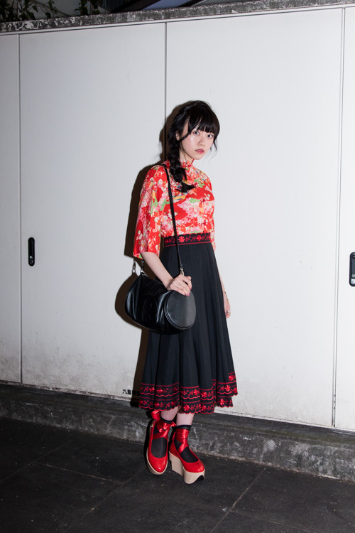 齋藤 明里さん - 古着(ユーズド)(USED)、ヴィヴィアン・ウエストウッド(Vivienne Westwood)｜原宿ストリートスナップ1