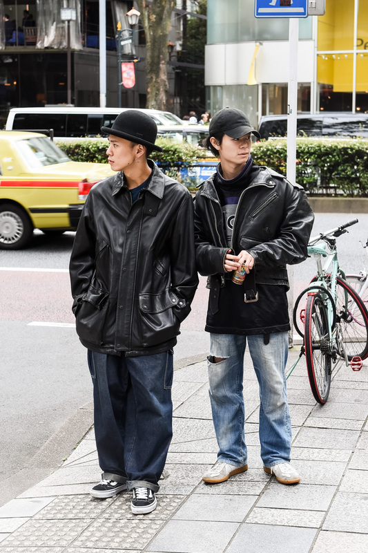 根来 友樹 / 丸山 勇人さん - ヴィンテージ(vintage)、ヴァンズ(Vans)｜原宿ストリートスナップ1