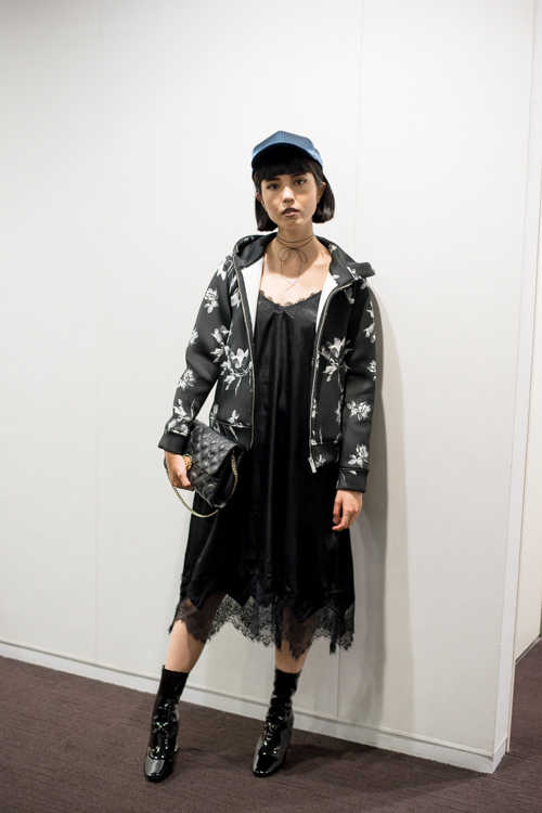 サマンサ 麻里子さん - カルバン・クライン(Calvin Klein)、オゾック(OZOC)｜渋谷ストリートスナップ1