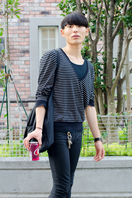 藤岡 匠海さん - ジョージコックス(GEORGE COX)、スビ(ksubi)｜原宿ストリートスナップ - 写真2