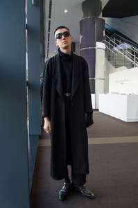 上田 一喜さん - 古着(ユーズド)(USED)、コム デ ギャルソン・シャツ(COMME des GARÇONS SHIRT)｜渋谷ストリートスナップ - 写真1