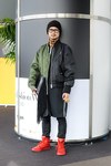 タクヤさん - ナインティナイン パーセント イズ(99%IS-)、ミスター・ジェントルマン(MISTERGENTLEMAN)｜渋谷ストリートスナップ1