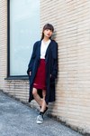 佐藤 里緒菜さん - 古着(ユーズド)(USED)、コンバース(CONVERSE)｜原宿ストリートスナップ2