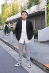 中村 昌樹さん - ケイシーケイシー(CASEY CASEY)、ルメール(LEMAIRE)｜青山・表参道ストリートスナップ1