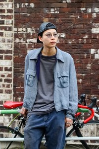 吉森 大祐さん - ヴィンテージ(vintage)、カーハート(CARHARTT)｜渋谷ストリートスナップ - 写真1