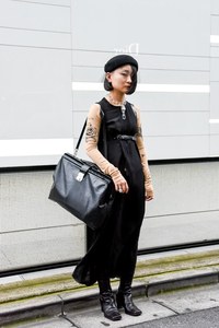 合原  萌珠さん - ジャンポール・ゴルチエ(JEAN PAUL GAULTIER)、エムエム6 メゾン マルジェラ(MM6 Maison Margiela)｜原宿ストリートスナップ - 写真1