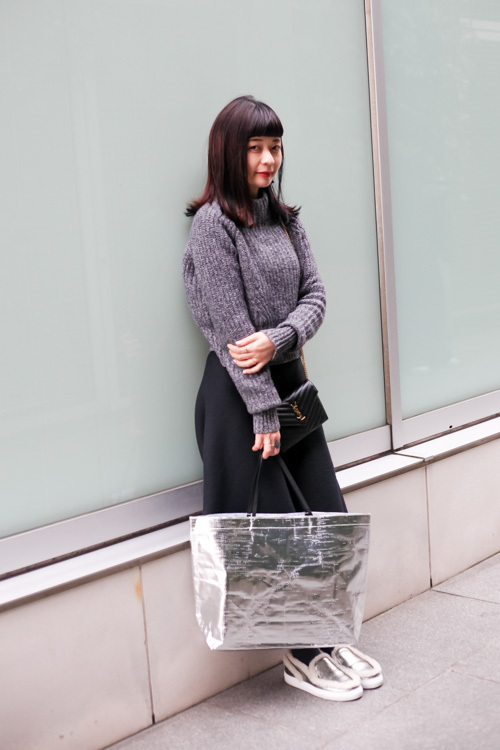 キョウカ トミオカさん - アクネ ストゥディオズ(Acne Studios)、古着(ユーズド)(USED)｜原宿ストリートスナップ - 写真1