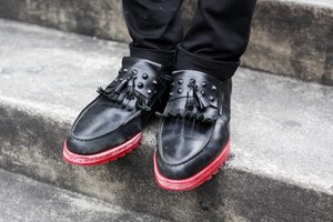 上野 彰紘さん - アクネ ストゥディオズ(Acne Studios)、3.1 フィリップ リム(3.1 Phillip Lim)｜原宿ストリートスナップ - 写真3