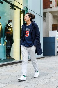 ニコラスさん - コス(COS)、エイチ＆エム(H&M)｜原宿ストリートスナップ - 写真1