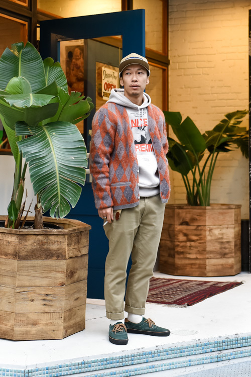 田口 智英さん - ラディアル(RADIALL)、ヴァンズ(VANS)｜原宿ストリートスナップ1