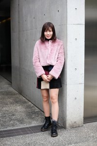 近藤 舞緒さん - ヘザー(Heather)、ザラ(ZARA)｜原宿ストリートスナップ - 写真1