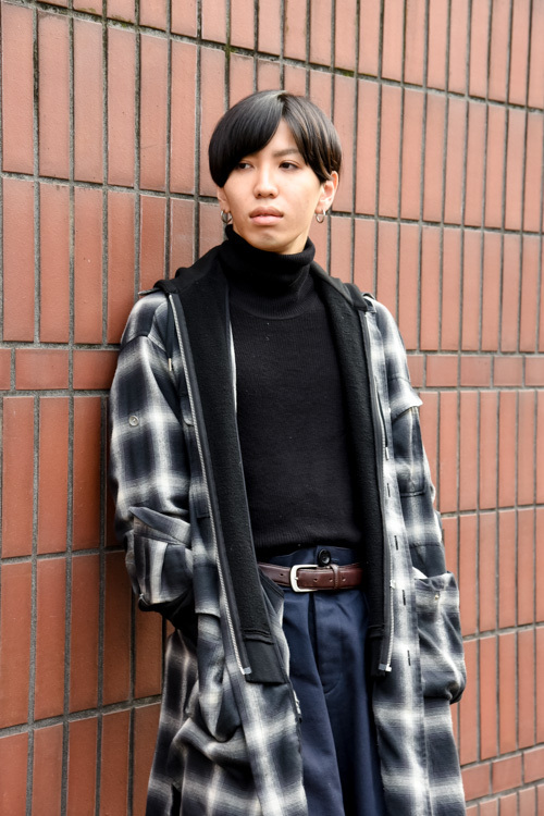 大橋 勇紀さん - ミハラ ヤスヒロ(MIHARA YASUHIRO)、ユハ(JUHA)｜原宿ストリートスナップ - 写真2