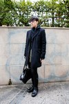 ウチノ セイヤさん - アン ドゥムルメステール(ANN DEMEULEMEESTER)、ボリス ビジャン サベリ(BORIS BIDJAN SABERI)｜原宿ストリートスナップ1