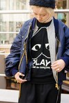 ファン ジ ユさん - プレイ・コム デ ギャルソン(PLAY COMME des GARÇONS)、コム デ ギャルソン(COMME des GARÇONS)｜原宿ストリートスナップ2