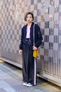 川俣 百合香さん - ザラ(ZARA)、古着(ユーズド)(USED)｜原宿ストリートスナップ - 写真1