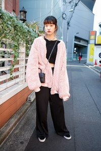 えりこさん - 古着(ユーズド)(USED)、ヴァンズ(Vans)｜原宿ストリートスナップ - 写真1