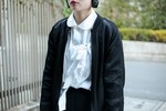 近藤 真里愛さん - コム デ ギャルソン(COMME des GARÇONS)、クリスチャンダダ(CHRISTIAN DADA)｜青山・表参道ストリートスナップ2