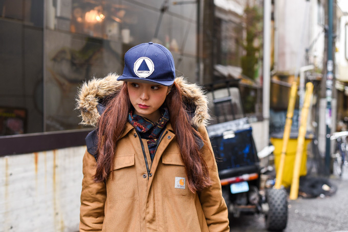 すやこさん - カーハート(CARHARTT)、ニューバランス(New Balance)｜原宿ストリートスナップ4