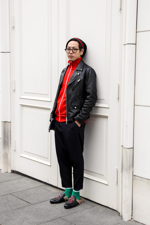 ナオヤさん - ユナイテッドアローズ(UNITED ARROWS)、フレッドペリー(FRED PERRY)｜原宿ストリートスナップ - 写真1